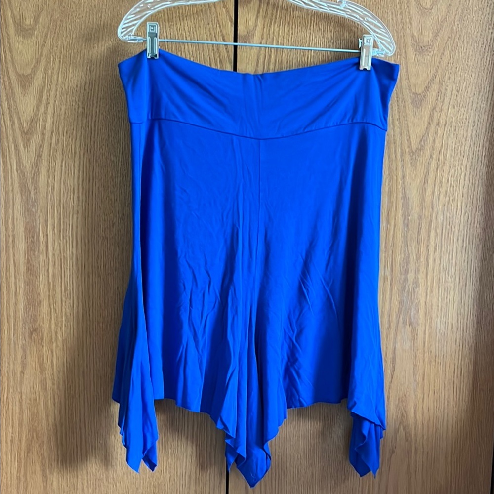 blue swing skirt